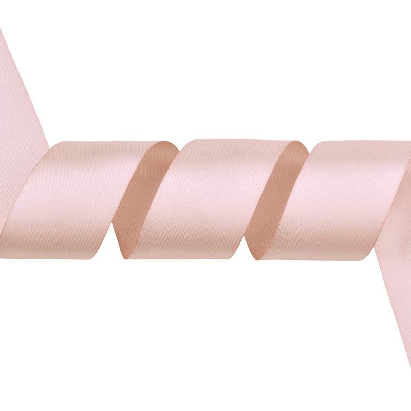 Ribest 1-1/2 inch 25 Yards Solid Double Face Satin Ribbon Per Roll for DIY Hair Accessories Scrapbooking Gift Packaging Party Decoration Wedding Flowers Vanila - Image 3